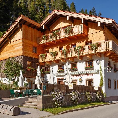 Landgasthof Adler Hinterhornbach Zewnętrze zdjęcie