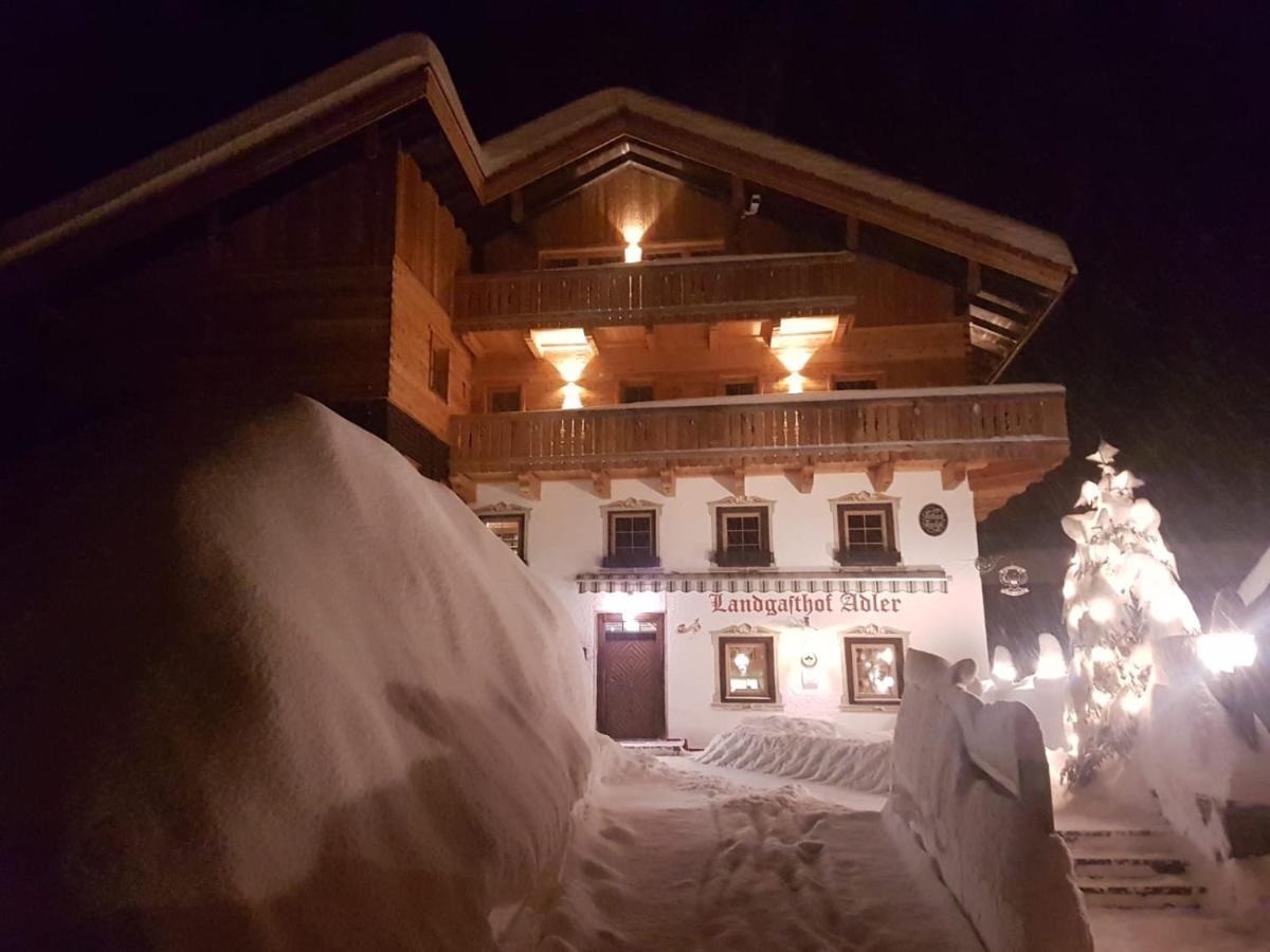 Landgasthof Adler Hinterhornbach Zewnętrze zdjęcie